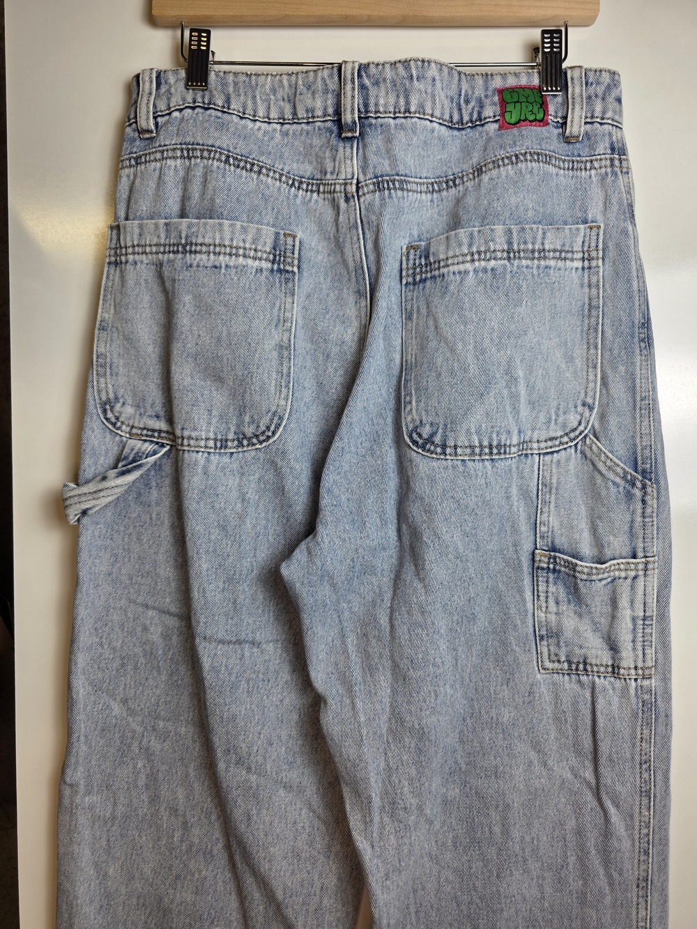 Empyre Light Wash Carpenter Jeans Size 11 | Y2K Skate Style Denim Grunge - Picture 5 of 8